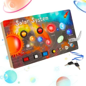 Sistemul Solar Placa Busy Board cu Lumina LED