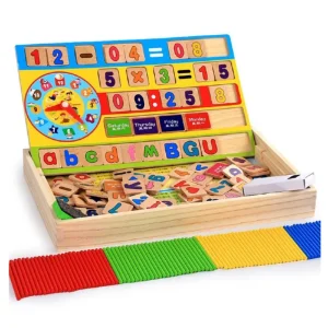 Tabla Montessori Jucarie Multifunctionala Invatam Matematica Usor