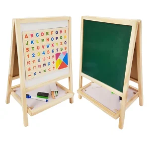 Tabla Multifunctionala din Lemn cu Operatii Matematice si Litere