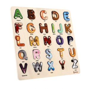 Puzzle Incastru Alfabetul Animalelor Onshine