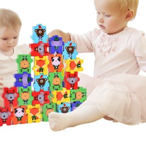 Joc Montessori Animale in Echilibru Jenga