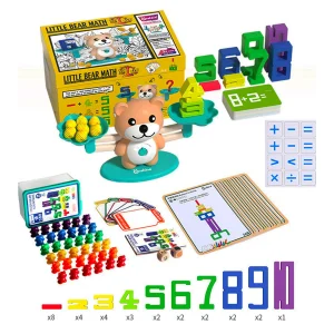 Joc Montessori Balanta Educativa Ursuletul Matematician Onshine