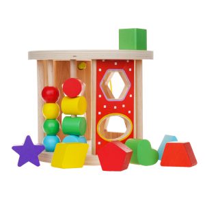 Joc din Lemn Sortator Forme Geometrice