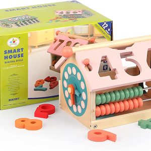 Jucarie Montessori Casuta Multifunctionala Interactiva
