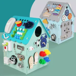 Placa Montessori Casuta Senzoriala Busy Board