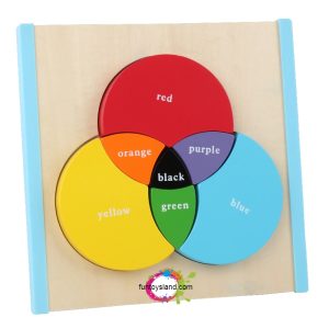 Joc Montessori Puzzle 3D Forme Geometrice