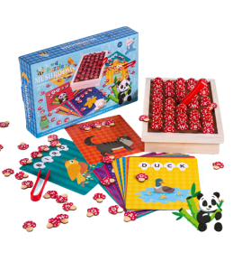 Joc Educativ Puzzle Invatam Alfabetul cu Ciupercute