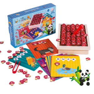 Joc Educativ Puzzle Invatam Alfabetul cu Ciupercute