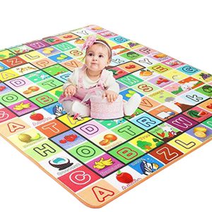 Covor Joaca Educativ Termoizolant 2Fete pentru Bebe