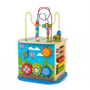 Cub Educativ Multifunctional 6in1 Cutia Comorilor