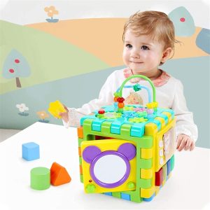 Jucarie Motricitate Cub Educativ Activitati Bebe