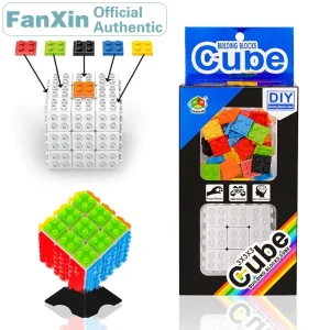 Jucarie Inteligenta DIY Cub Rubik Lego