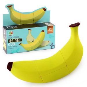 Jucarie Cub Rubik Banana Fruit Series Comansi