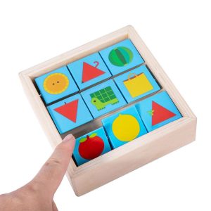 Joc Educativ Asociere Culori Cuburi Rotative