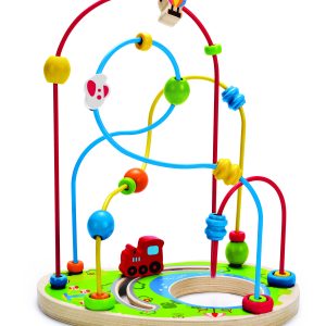 Jucarie din lemn - Centru de activitati Playground Pizzaz