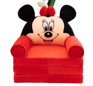 Fotoliu Extensibil Canapea Copii Minnie Mouse 120cm