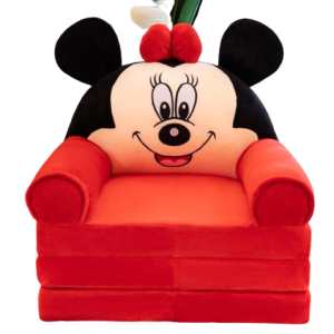 Fotoliu Extensibil Canapea Copii Minnie Mouse 120cm