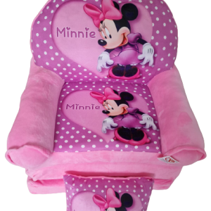 Fotoliu Plus Extensibil 4 Placi Minnie Mouse+Pernuta Cadou