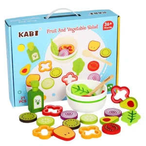 Salata Fructe Legume de Feliat Joc  Montessori