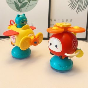 Jucarie Dentitie Spinner cu Ventuza pentru Bebe