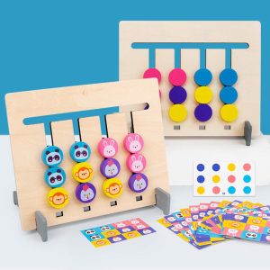 Labirint Asociere Culori 4 Coloane Jucarie Montessori