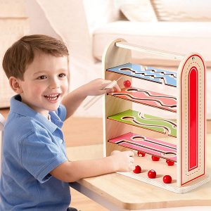Joc Educativ Labirint cu Bile Magnetice Montessori