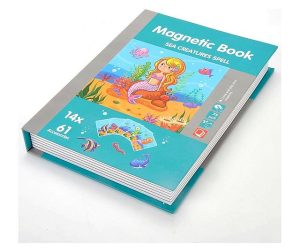 Puzzle Carte Magnetica cu Animale Marine