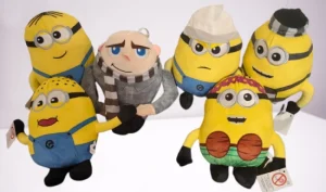 Set 6 Mascote Desene Animate Minions Jucarii Plus