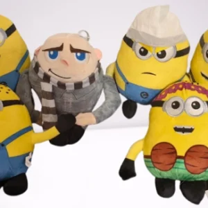 Set 6 Mascote Desene Animate Minions Jucarii Plus