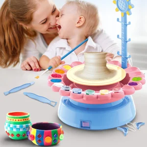 Joc Creativ Pictura Ceramica Roata Olarului