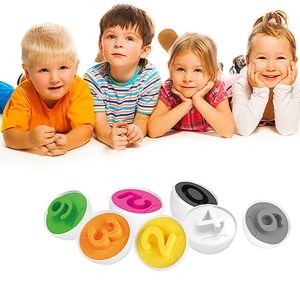 Puzzle Potriveste Oua cu Cifre Joc Montessori