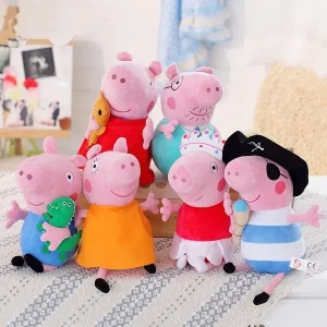 Jucarii Plus Peppa Familia 6 Purcelusi