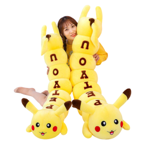 Jucarie Plus Omida Pikachu Pokemon Gigant