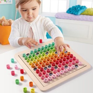 Joc Montessori Educativ Tabla Pioni Matematica