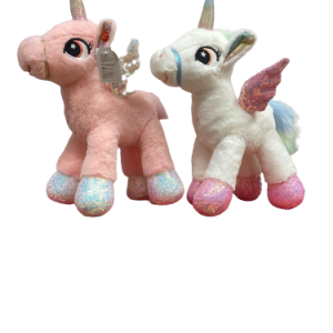 Unicorn Curcubeu cu Paiete Jucarie Plus