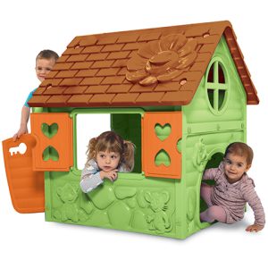 Casuta de exterior-interior din plastic pentru copii