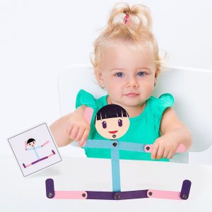 Joc Educativ Montessori "Haideti sa facem sport!"