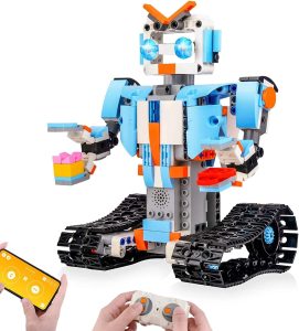 Jucarie STEM Constructie Robotel Telecomanda si Control Telefon