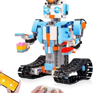 Jucarie STEM Constructie Robotel Telecomanda si Control Telefon