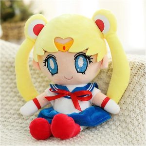 Jucarie Plus Pesonaj Animat Sailor Moon Usagi 25cm Bleu