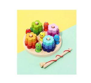 Joc Montessori Sortator Forme si Pescuit Magnetic