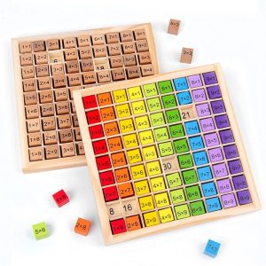 Joc Educativ Lemn 3D Tabla Inmultirii