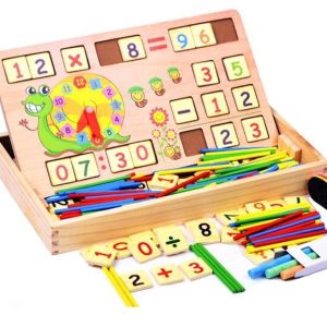 Joc Multifunctional Matematica Montessori Tabla Lemn