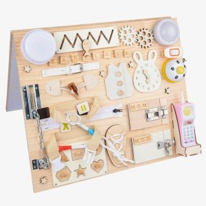 Tabla Educativa Montessori 2in1 Lemn