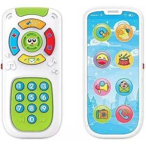 Jucarie Interactiva Telefon si Telecomanda Lumini si Sunete