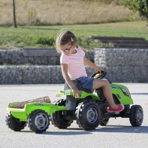 Tractor Fermier cu Pedale si Remorca pentru Copii