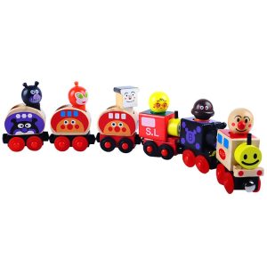 Jucarie Montessori Trenulet Magnetic cu Figurine
