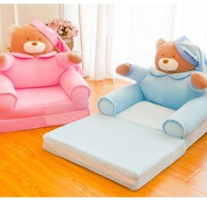 Fotoliu Extensibil Plus Ursuletul Teddy cu Caciulita