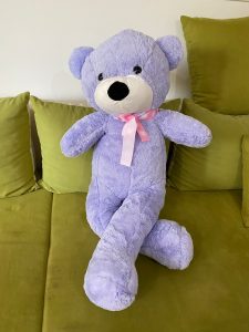 Urs Mare Plus cu Esarfa 100cm