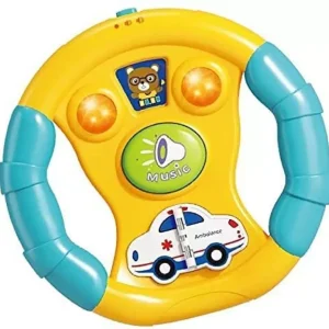 Jucarie Interactiva Bebelusi Volan Muzical Multifunctional